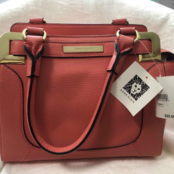 Anne Klein Handbags - 🔴SOLD🔴 NWT - Anne Klein - Coral Satchel Handbag
